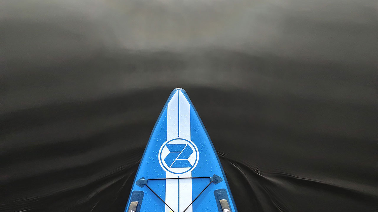 Do you find investing like being in the fog and you're not sure where to go? Paddleboard in fog